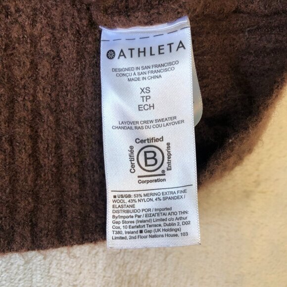 Athleta Merino Wool Blend Sweater - Picture 4 of 7
